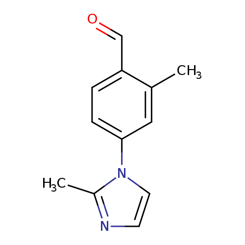 2-methyl-4-(2-methyl-1H-imidazol-1-yl)benzaldehyde
