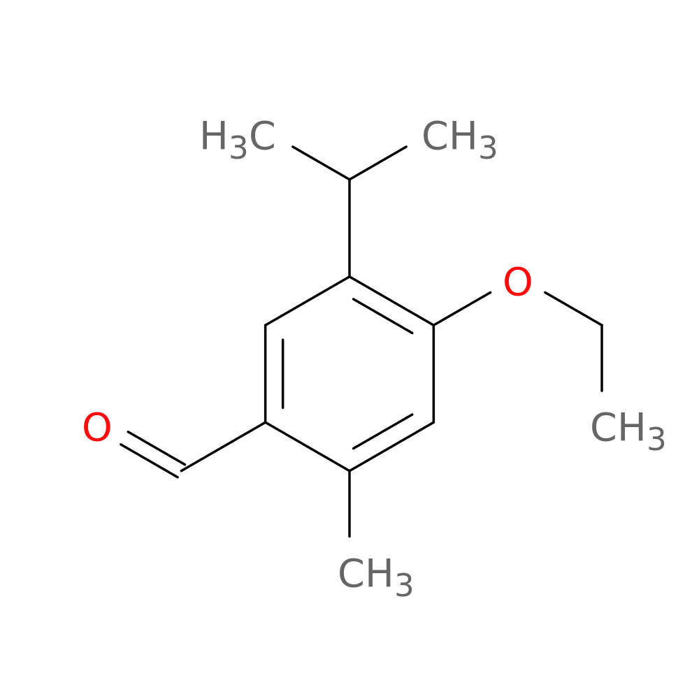 4-Ethoxy-2-methyl-5-(1-methylethyl)benzaldehyde