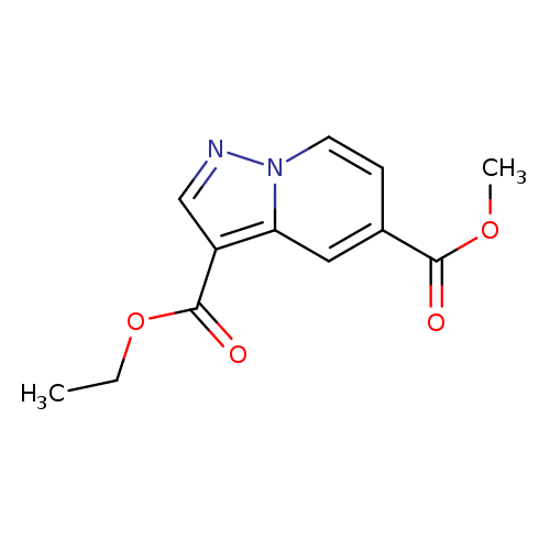 3-ethyl 5-methyl pyrazolo[1,5-a]pyridine-3,5-dicarboxylate