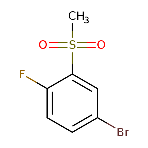 4-Bromo-1-fluoro-2-(methylsulphonyl)benzene