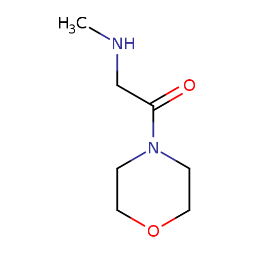 4-[(methylamino)acetyl]morpholine