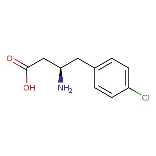 Benzenebutanoic acid, b-amino-4-chloro-, (betaR)-