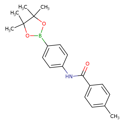 4-methyl-N-[4-(4，4，5，5-tetramethyl-1，3，2-dioxaborolan-2-yl)phenyl]Benzamide