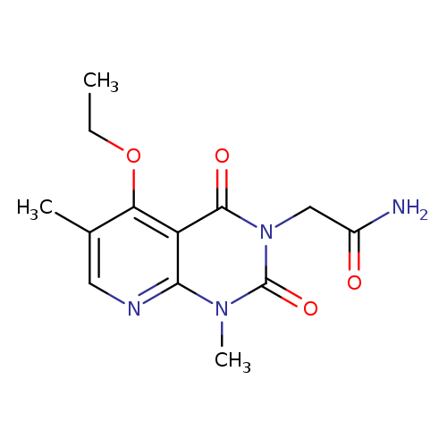2-{5-ethoxy-1,6-dimethyl-2,4-dioxo-1H,2H,3H,4H-pyrido[2,3-d]pyrimidin-3-yl}acetamide