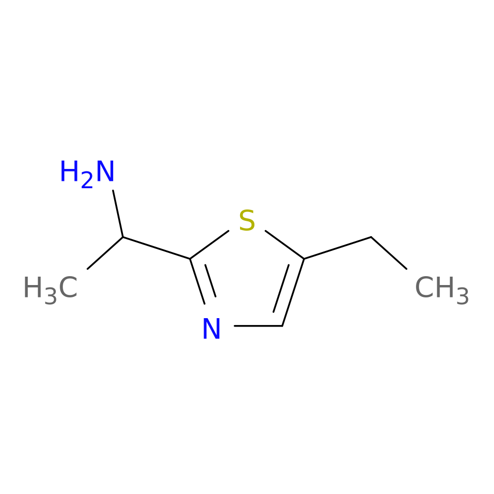 1-(5-ethyl-1,3-thiazol-2-yl)ethan-1-amine