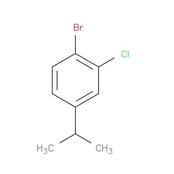1-bromo-2-chloro-4-(propan-2-yl)benzene