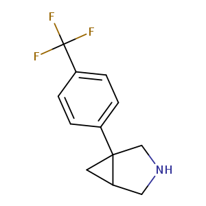 3-Azabicyclo[3.1.0]hexane, 1-[4-(trifluoromethyl)phenyl]-