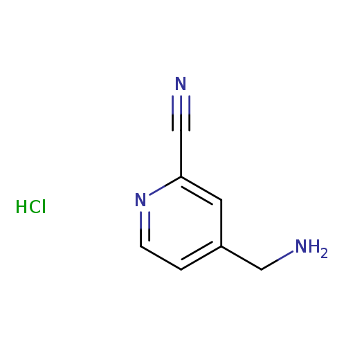 4-(aminomethyl)pyridine-2-carbonitrile hydrochloride