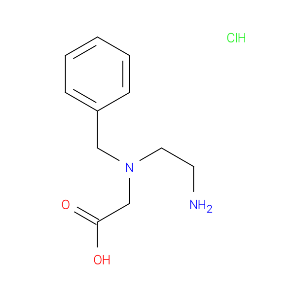 2-[(2-aminoethyl)(benzyl)amino]acetic acid hydrochloride