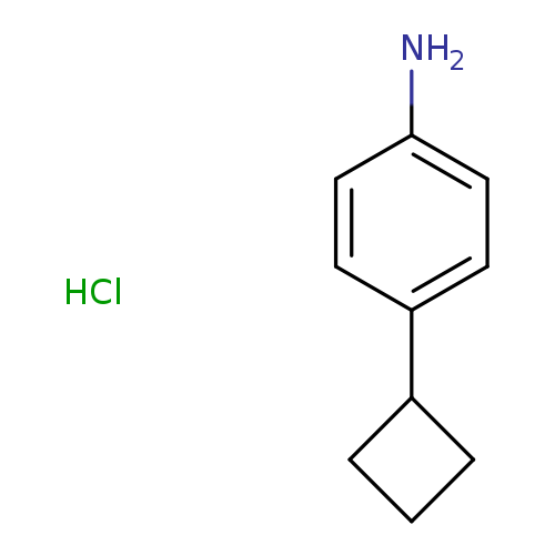 4-cyclobutylaniline hydrochloride
