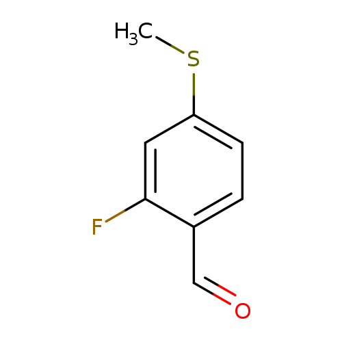2-fluoro-4-(methylsulfanyl)benzaldehyde
