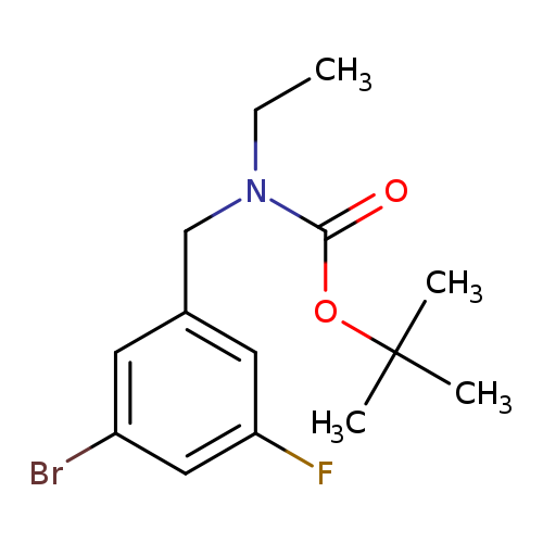 tert-Butyl 3-bromo-5-fluorobenzyl(ethyl)carbamate