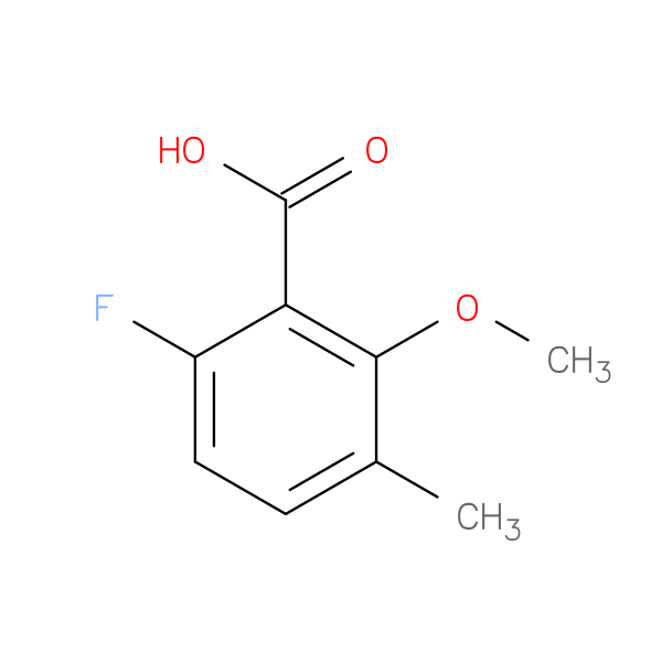 6-Fluoro-2-methoxy-3-methylbenzoic acid