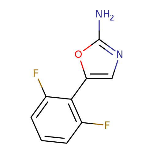 5-(2,6-difluorophenyl)-1,3-oxazol-2-amine