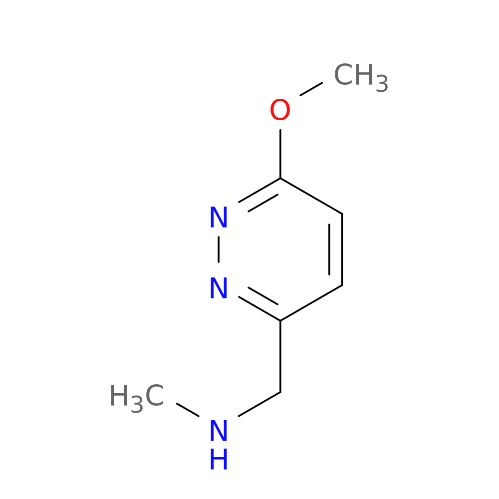 1-(6-Methoxypyridazin-3-yl)-N-methylmethanamine