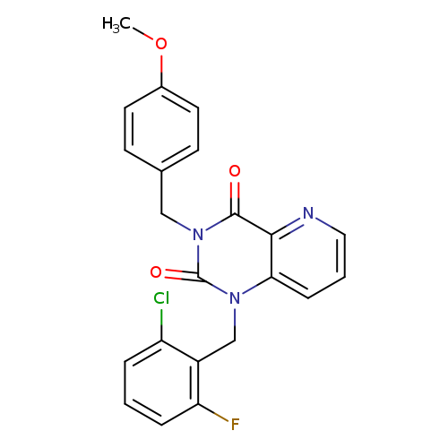 1-[(2-chloro-6-fluorophenyl)methyl]-3-[(4-methoxyphenyl)methyl]-1H,2H,3H,4H-pyrido[3,2-d]pyrimidine-2,4-dione