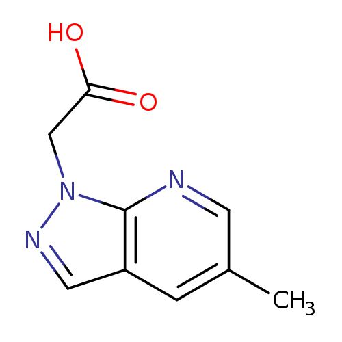2-(5-Methyl-1H-pyrazolo[3,4-b]pyridin-1-yl)acetic acid