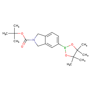 tert-butyl 5-(4,4,5,5-tetramethyl-1,3,2-dioxaborolan-2-yl)isoindoline-2-carboxyl