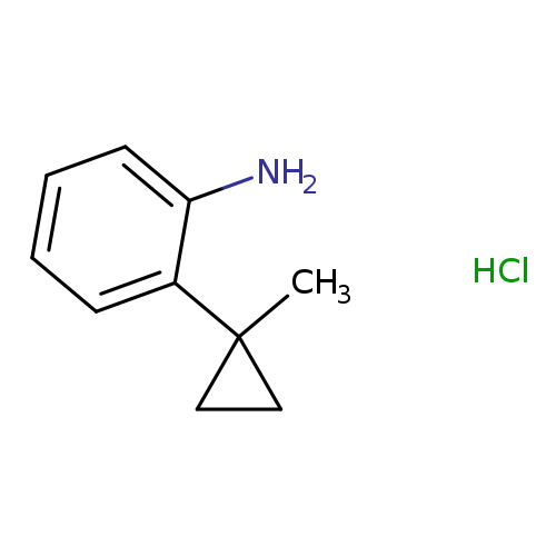 2-(1-methylcyclopropyl)aniline hydrochloride