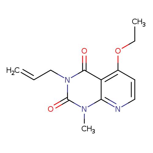 5-ethoxy-1-methyl-3-(prop-2-en-1-yl)-1H,2H,3H,4H-pyrido[2,3-d]pyrimidine-2,4-dione