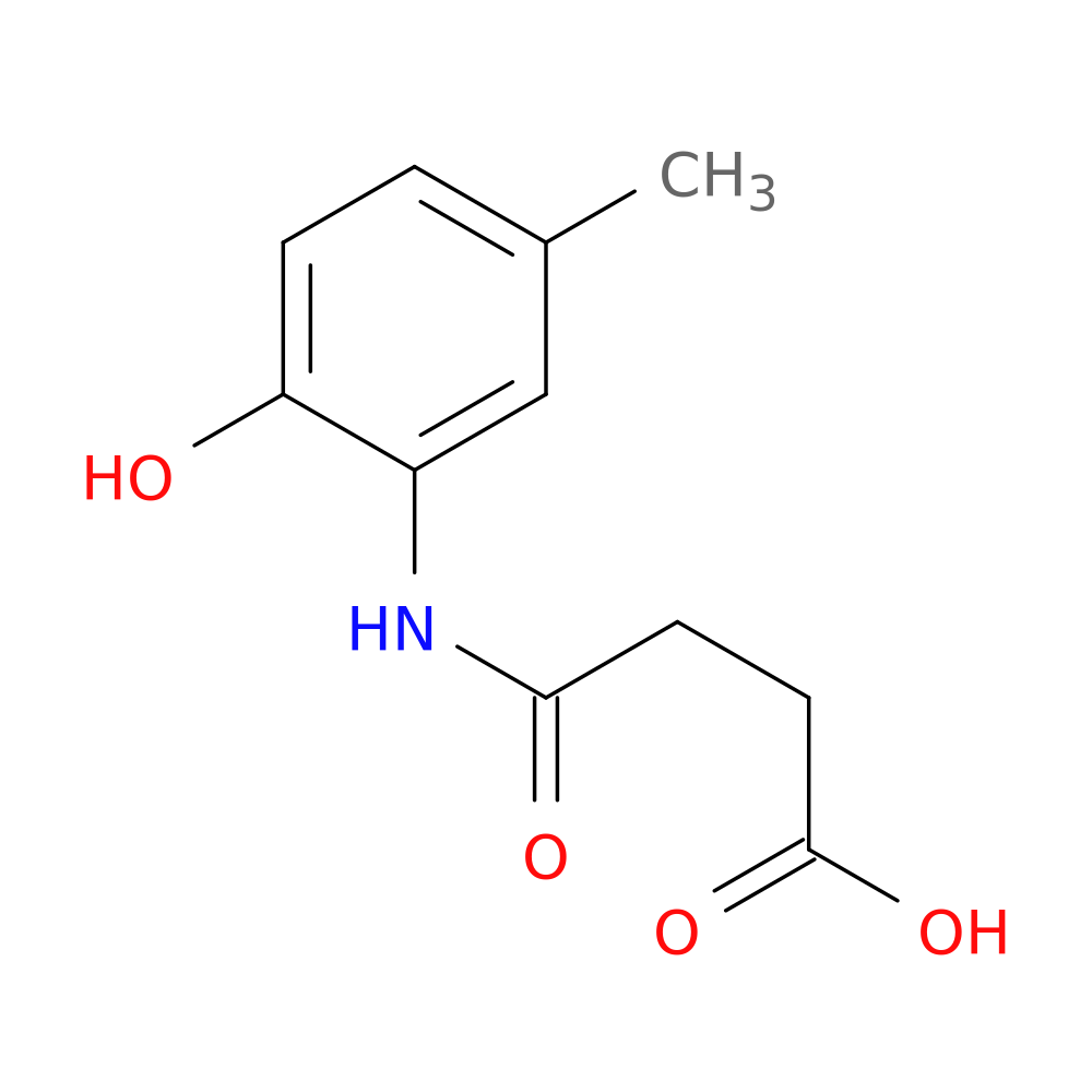 4-(2-hydroxy-5-methylanilino)-4-oxobutanoic acid