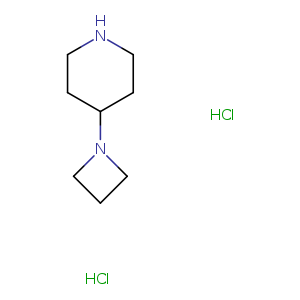 Piperidine， 4-(1-azetidinyl)-， dihydrochloride