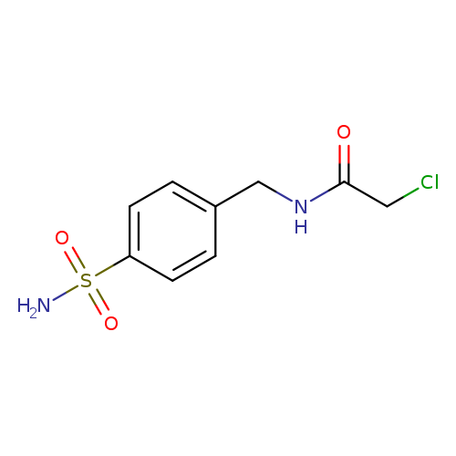Acetamide, N-[[4-(aminosulfonyl)phenyl]methyl]-2-chloro-