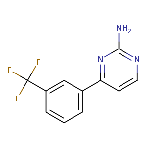 4-[3-(trifluoromethyl)phenyl]pyrimidin-2-amine