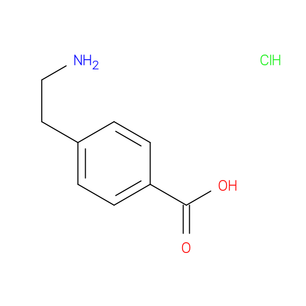 Benzoic acid, 4-(2-aminoethyl)-, hydrochloride (1:1)
