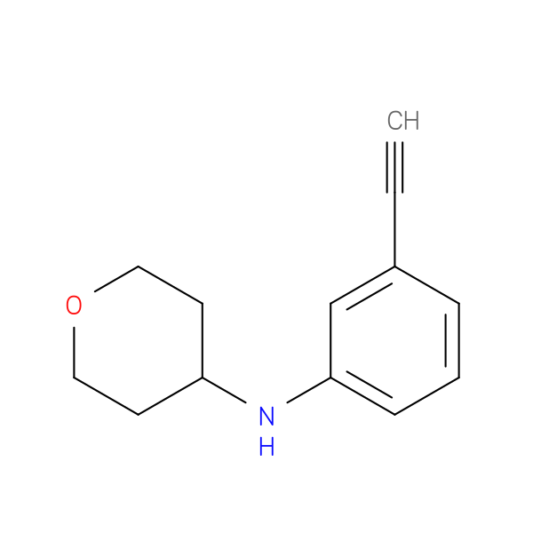 N-(3-Ethynylphenyl)oxan-4-amine