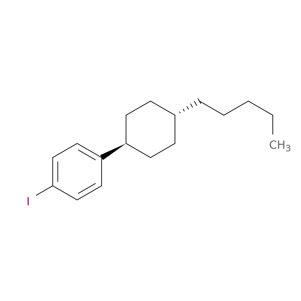 1-Iodo-4-(trans-4-pentylcyclohexyl);benzene