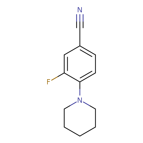 3-Fluoro-4-(piperidin-1-yl)benzonitrile