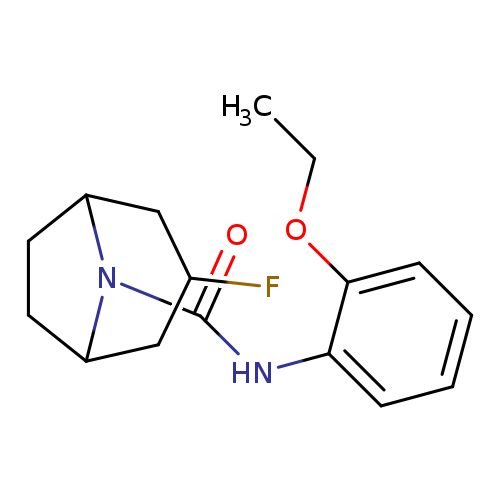 N-(2-ethoxyphenyl)-3-fluoro-8-azabicyclo[3.2.1]octane-8-carboxamide