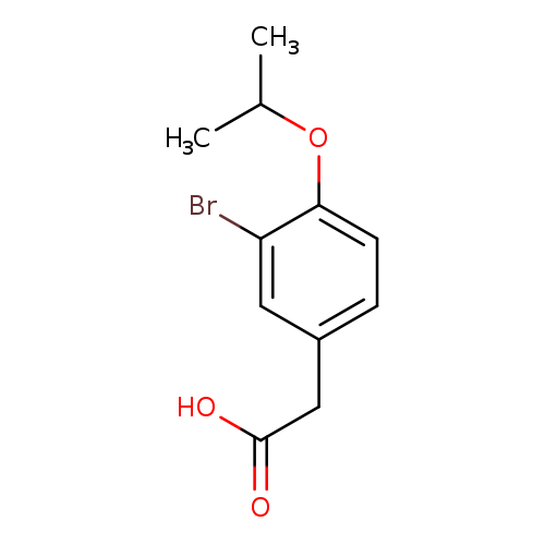 2-(3-Bromo-4-isopropoxyphenyl)acetic acid