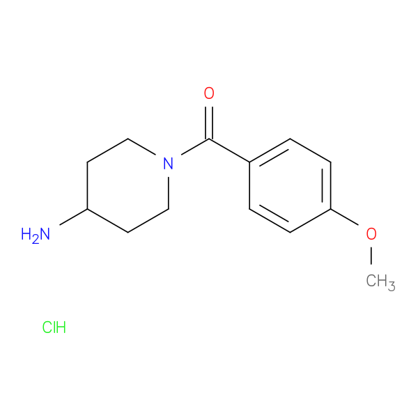 (4-Aminopiperidin-1-yl)(4-methoxyphenyl)methanone hydrochloride
