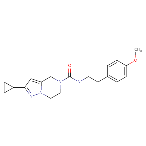 2-cyclopropyl-N-[2-(4-methoxyphenyl)ethyl]-4H,5H,6H,7H-pyrazolo[1,5-a]pyrazine-5-carboxamide
