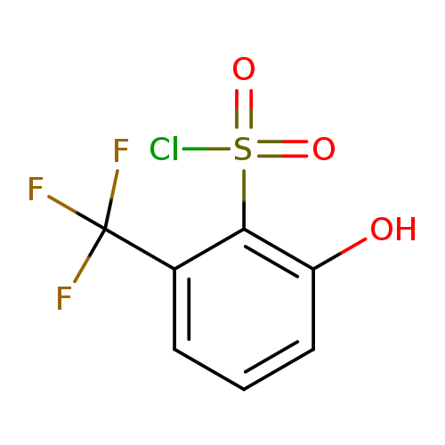 2-hydroxy-6-(trifluoromethyl)benzene-1-sulfonyl chloride