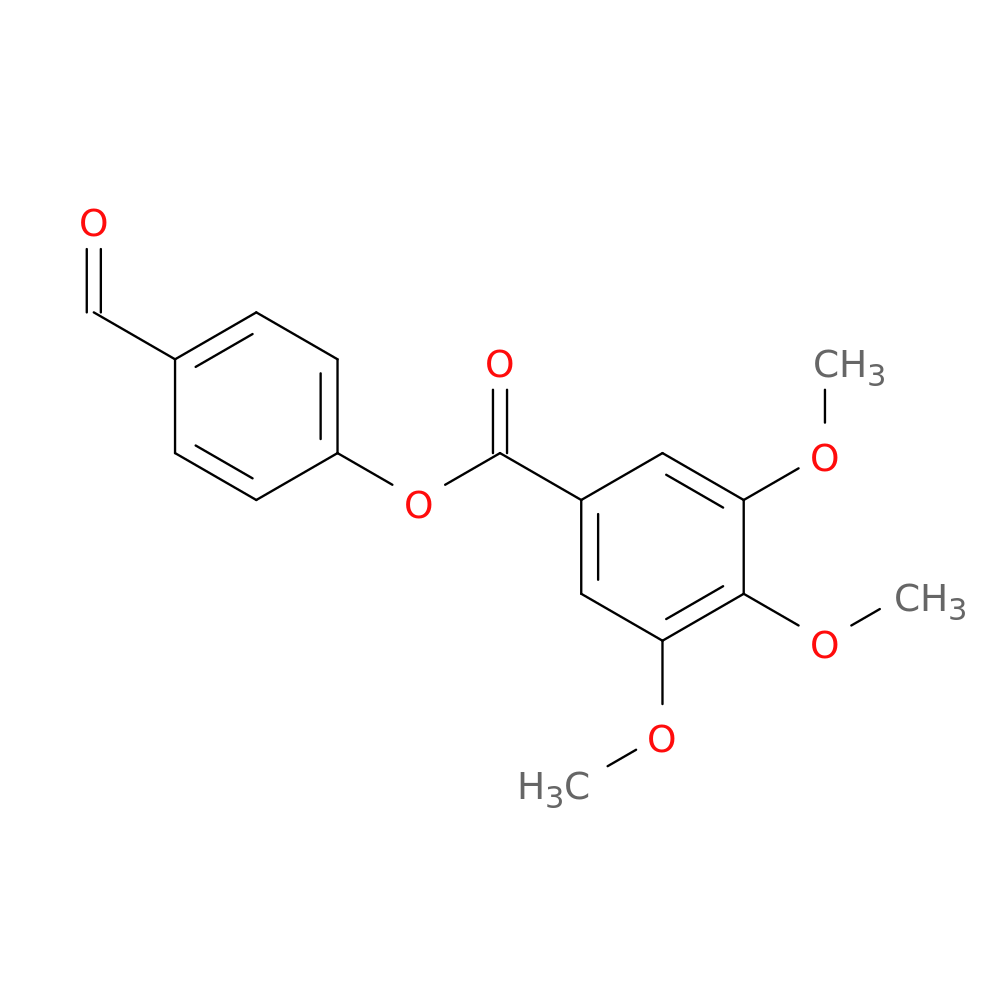 4-formylphenyl 3,4,5-trimethoxybenzoate
