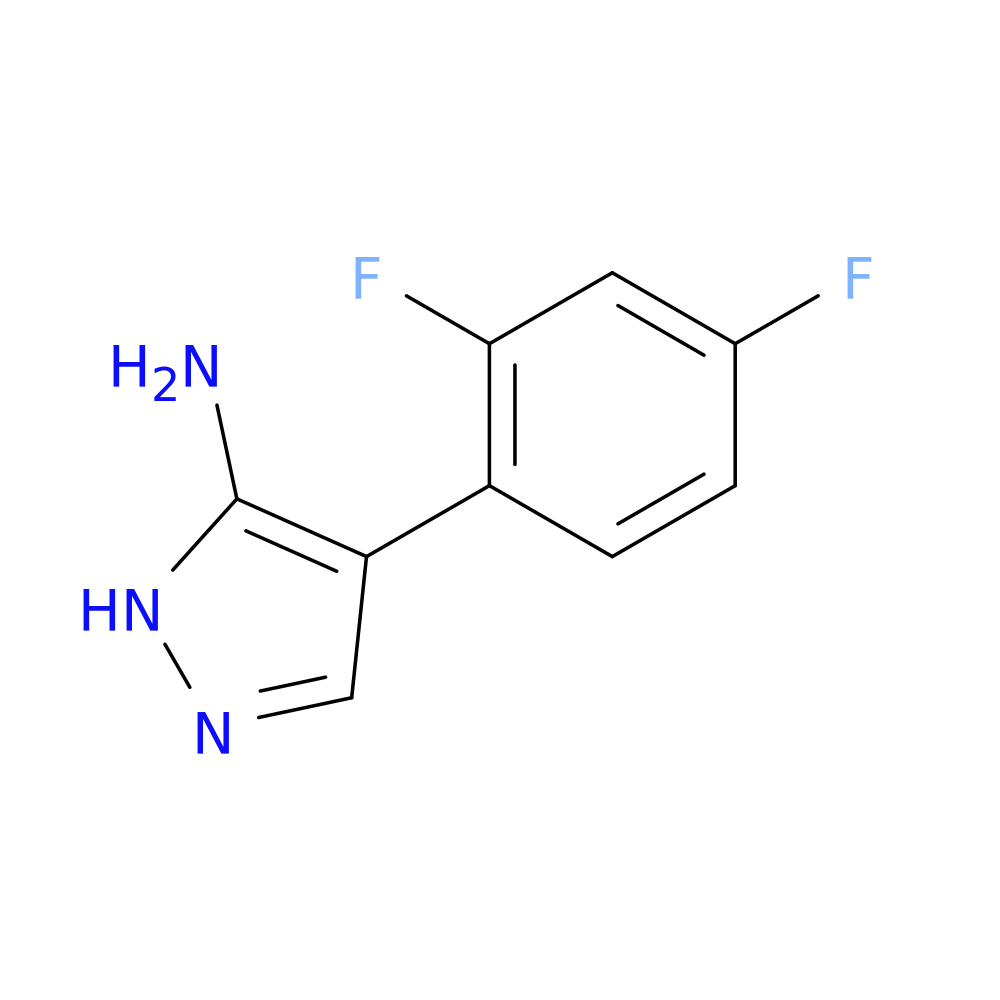 4-(2,4-difluorophenyl)-1H-pyrazol-5-amine