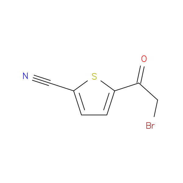 5-(2-Bromoacetyl)thiophene-2-carbonitrile