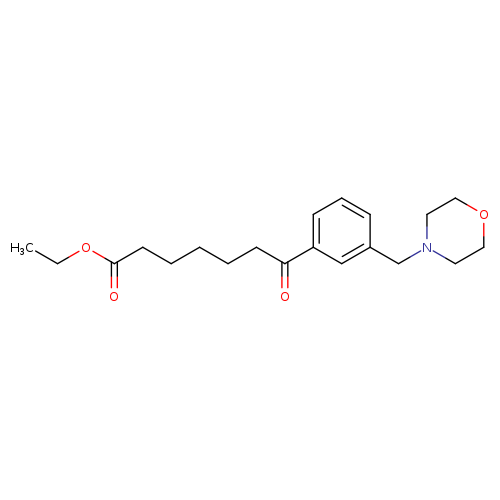 Ethyl 7-[3-(morpholinomethyl)phenyl]-7-oxoheptanoate