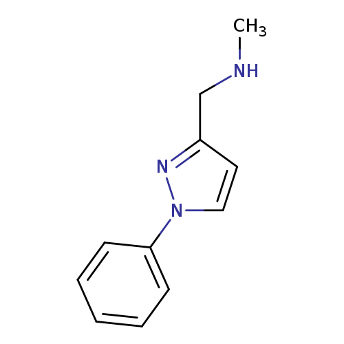 methyl[(1-phenyl-1H-pyrazol-3-yl)methyl]amine