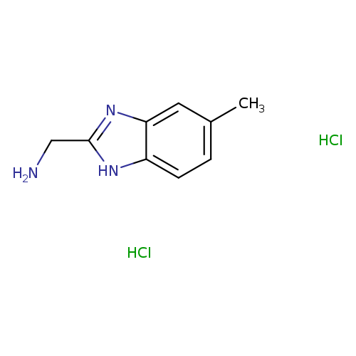 [(5-methyl-1H-benzimidazol-2-yl)methyl]amine dihydrochloride