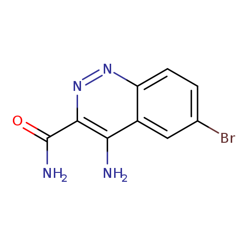4-amino-6-bromocinnoline-3-carboxamide