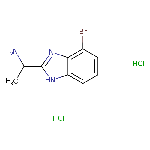 1-(4-bromo-1H-1,3-benzodiazol-2-yl)ethan-1-amine dihydrochloride