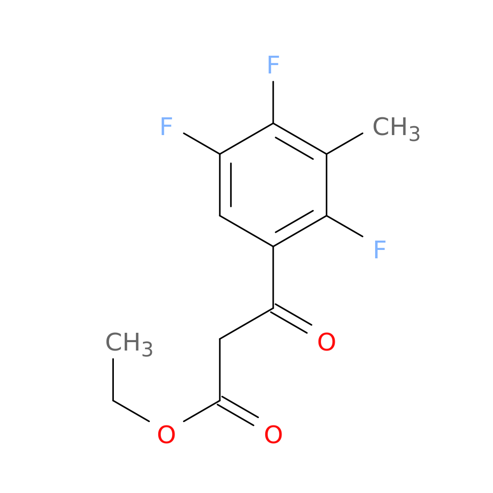 Ethyl 3-(2,4,5-trifluoro-3-methylphenyl)-3-oxopropanoate