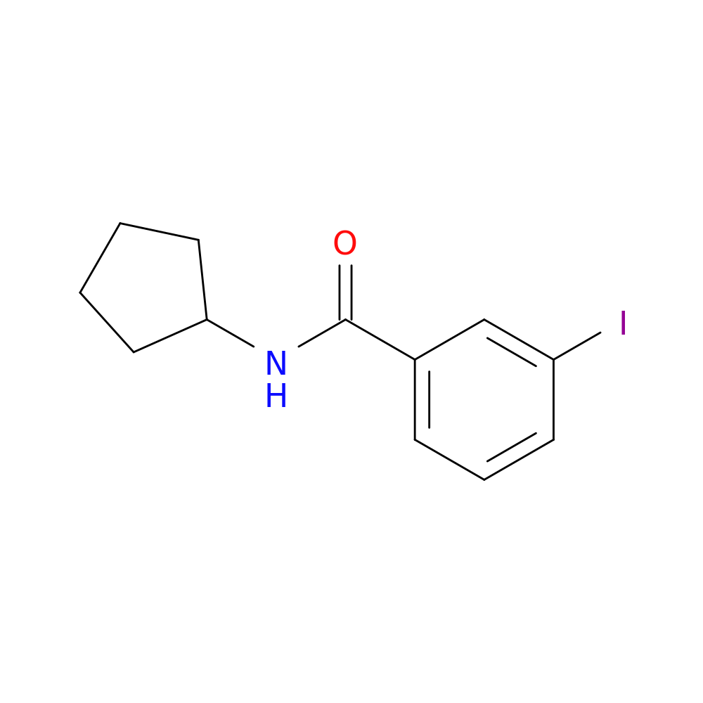 N-Cyclopentyl-3-iodobenzamide
