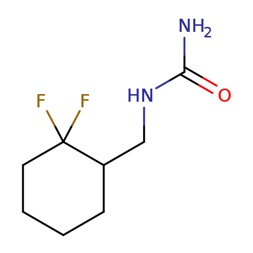 [(2,2-difluorocyclohexyl)methyl]urea