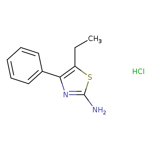 5-ethyl-4-phenyl-1,3-thiazol-2-amine hydrochloride