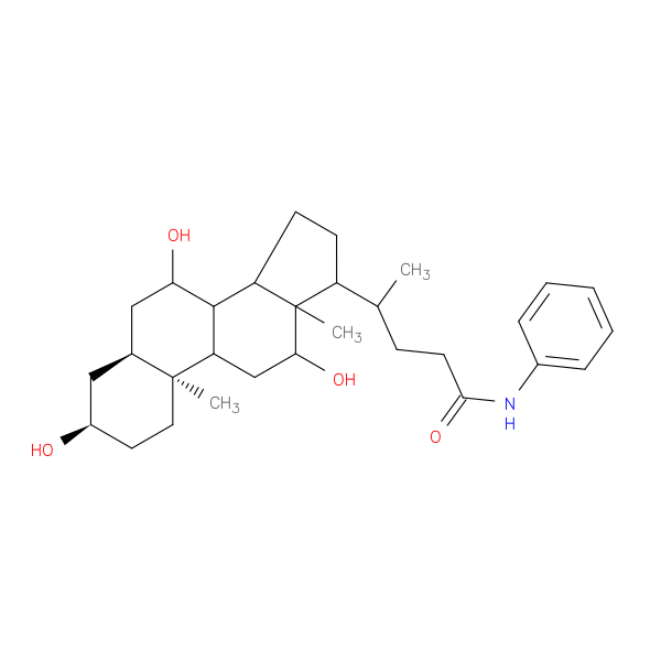 (5β)-3α,7α,12α-trihydroxy-N-phenyl-cholan-24-amide